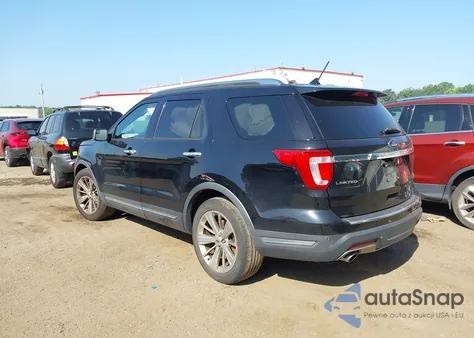 2018 Ford Explorer Limited z USA, uszkodzony, nr VIN 1FM5K7F85JGA28791